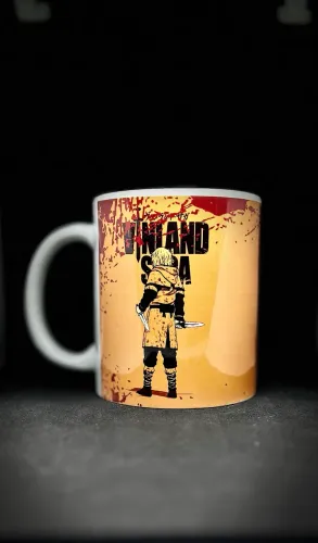 Caneca de porcelana anime viland saga 
