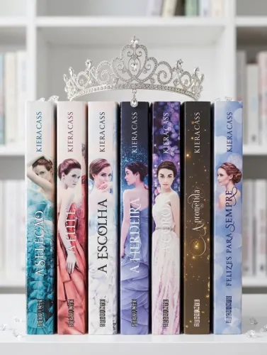 Kit 6 Livros A Seleção Coleção Completa + Brinde Livro A Prometida (Kiera Cass)