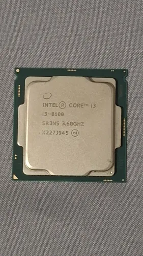 Processador Intel i3-8100 3.6 GHz