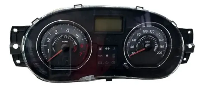 Painel Instrumentos Velocimetro Renault Sandeiro 2007 2014 Preto