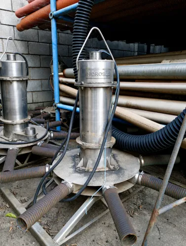 Aerador Submersível Industrial Hidrosul SpiderJet 10 HP 380V - Usado - ETE / Tratamento de