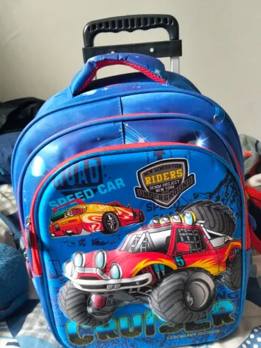 Mochila masculina com rodinha