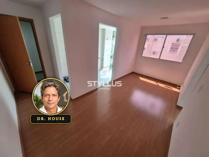 Apartamento de 45m² com 2 Quartos e Lazer Completo no Encantado! M16S