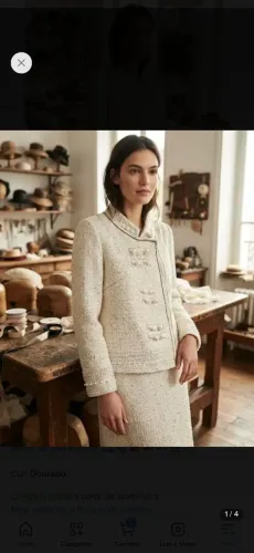 Jaqueta tweed
