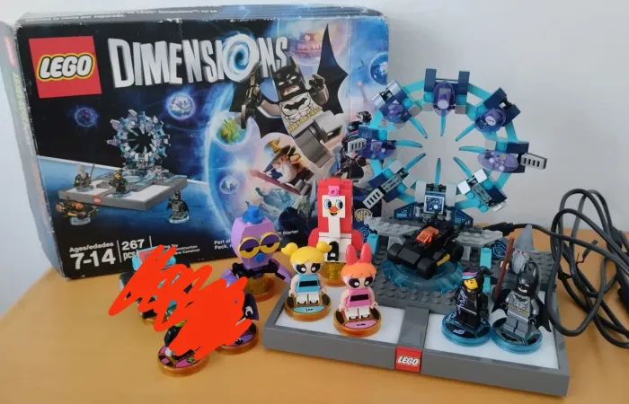 Jogo lego dimensions ps4/ps5 jogo base+ DLCS