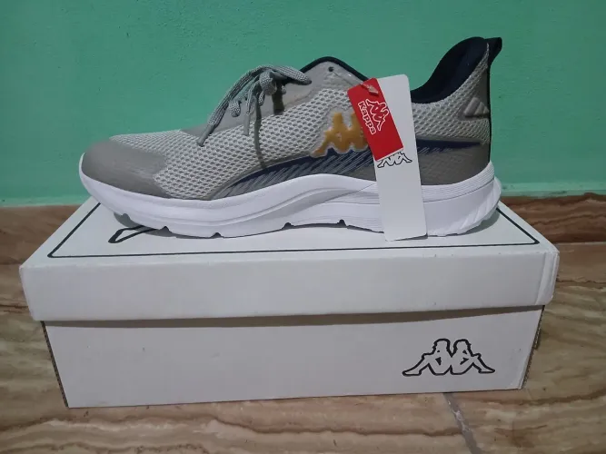 Tenis unissex Kappa Galaxy cinza tamanho 42