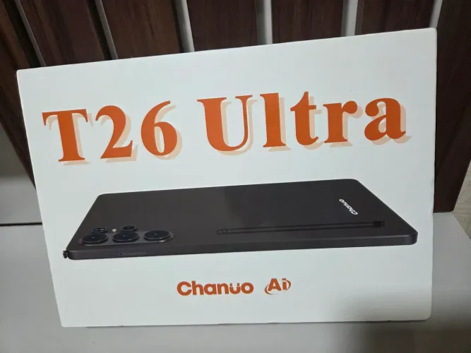 Tablet Chanuo T26 Ultra 10.1 Polegadas 12GB RAM 512GB ROM Novo Lacrado