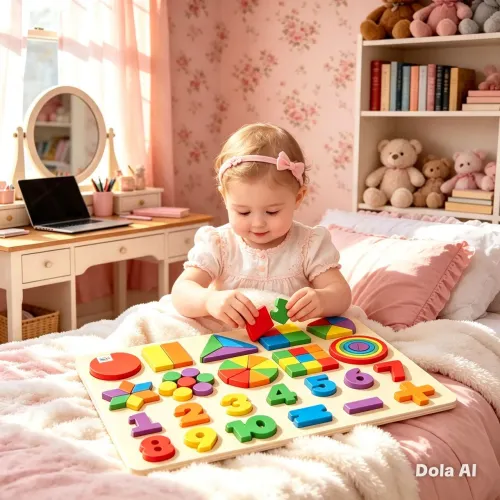 Brinquedo Educativo Madeira 