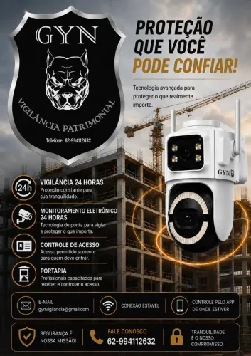GYN VIGILÂNCIA PATRIMONIAL 24 horas