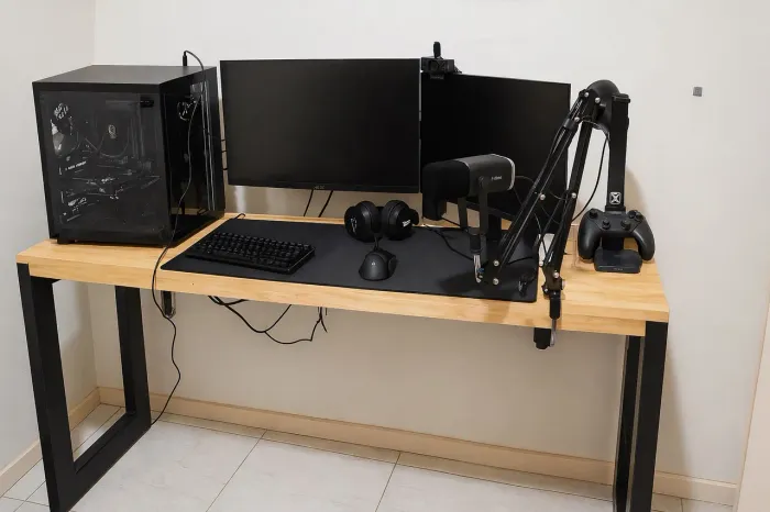 Mesa para setup gamer