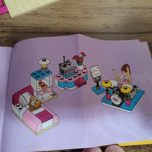 Lego Friends o quarto da Mia com manual