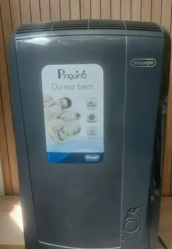 AR PORTÁTIL 110V DE?LONGHI PINGUINO GELANDO FORTE