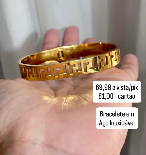 Bracelete Feminino em Aço