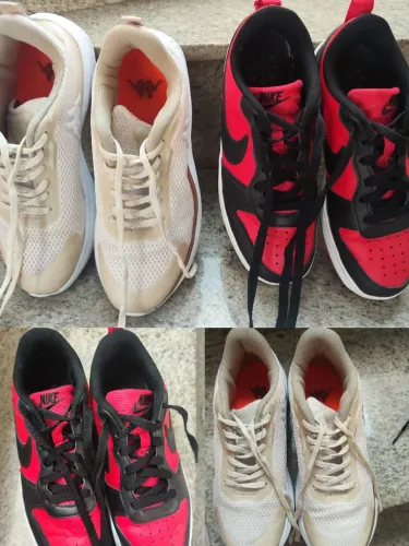 Tênis Nike e kappa