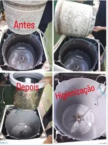 Higienização Máquinas de Lavar roupa