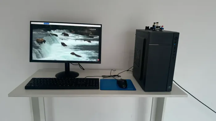 Computador completo novo i5 12400 8gb ddr4 nvme 256