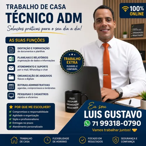 Trabalho administrativo