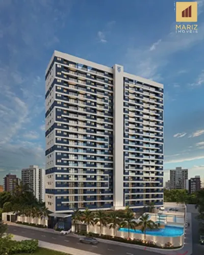 Apartamento Clube Gênova Residenziale à venda em Maceió-AL, bairro São Jorge: 3 quartos, 1