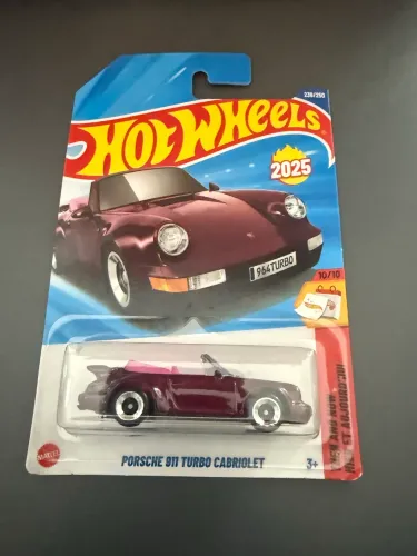 Hot Wheels Porsche 911 Turbo Cabriolet 