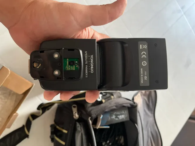 Flash para camera