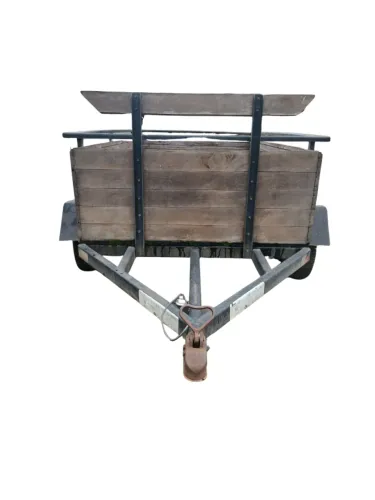 Carretinha 2 eixos 1.200kg