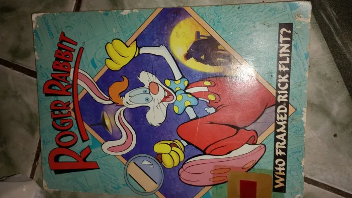 livro Roger Rabbit - O Coelho Que Arrasou (Who Framed Roger Rabbit?), década de 1980