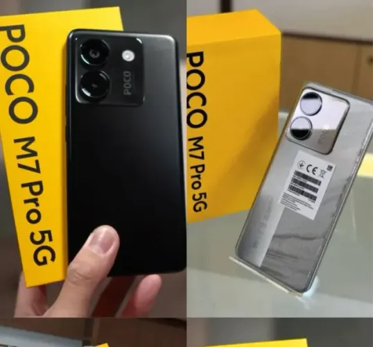 POCOPHONE M7 PRO 5G 8GB RAM 256GB ROM PRETO E SILVER 1.699,90 A VISTA