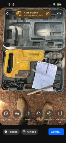 Super martelete 10 kilos completo e revisado