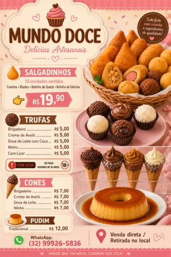 MUNDO DOCE   Delícias Artesanais 