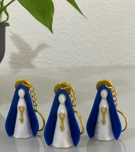 Chaveiros personalizados em impressão 3D