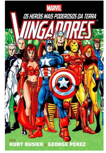 Panini comics Omnibus Os Vingadores por Kurt Busiek e George Pérez  Marvel comics 