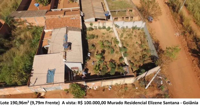 Leia a descrição: Lote 190,96m² (Murado) Residencial Elizene Santana