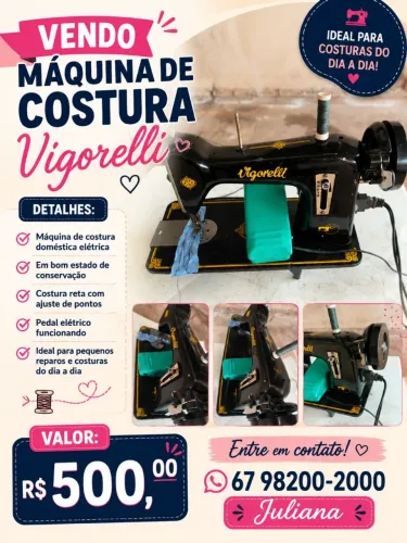 Máquina de costura