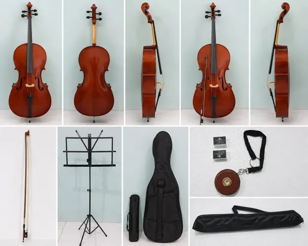 Violoncelo dominante 4/4 - kit completo
