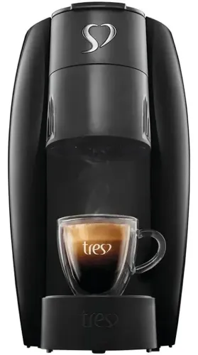 Cafeteira Espresso Lov Preta - Três corações