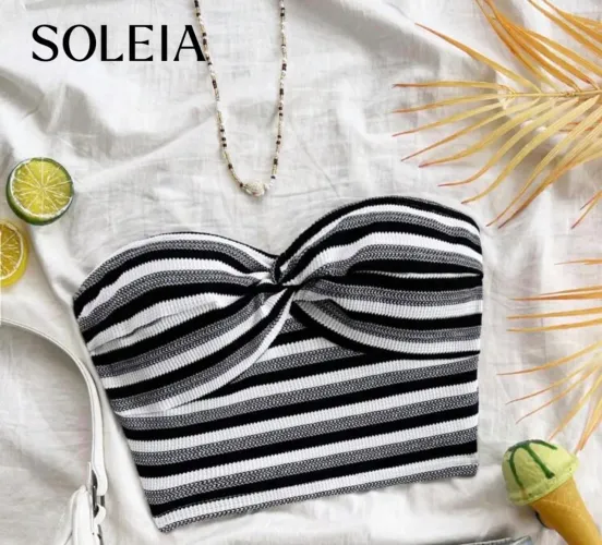 Cropped Top Feminino Shein
