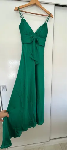 Vestido verde longo - tamanho P