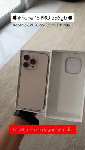 ? iPhone 16 Pro 256GB - Oportunidade de Verdade! ?