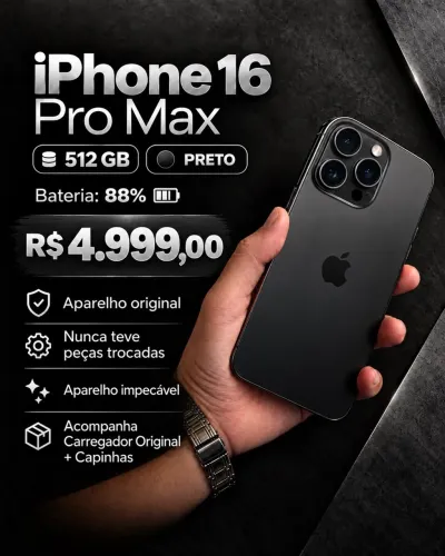 VENDO IPHONE 16 PRO MAX 512 GIGAS