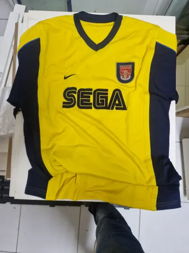 Camisa Arsenal Away 1999/01 Nike Sega Original 