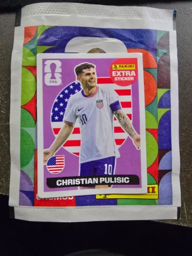 Figurinha da copa extra sticker