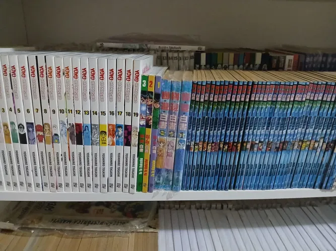 Mangas yu yu hakusho primeira e segunda ediçao + anime comics + tres edicoes japonesas