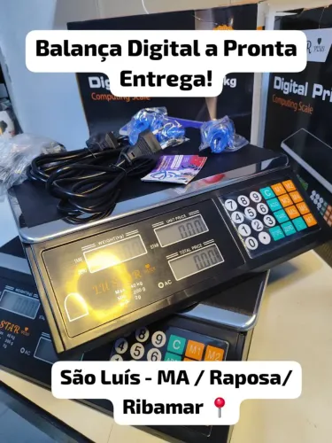 Balança Digital Nova Disponível