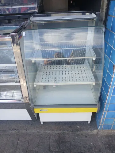 Balcão estufa vidro curvo 0.60 mts