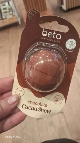 Hidratante Labial sabor chocolate Cacau show