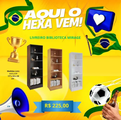 Livreiro Mirage