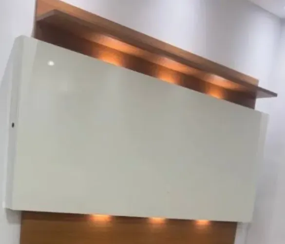 Painel tv com led 55 polegadas 2m de largura 