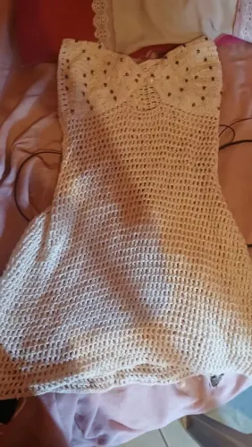 Vestido croche