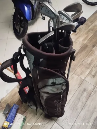 Kit de Golfe Callaway Big Bertha War Bird + Bolsa Golfsmith + Bolinhas (Preço de Ocasião)