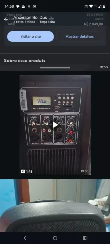Vendo caixa de som 